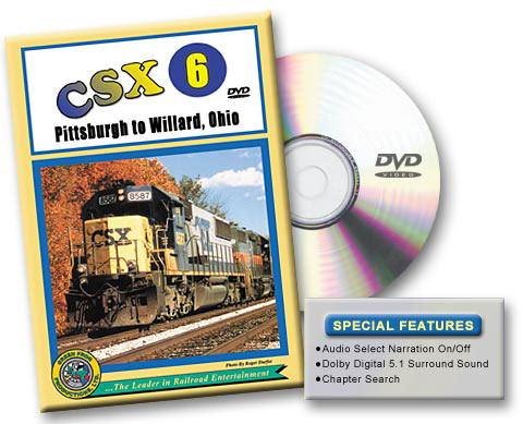CSX 6 Pittsburgh to Willard, Ohio